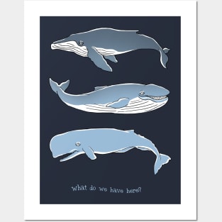 Whale, Whale, Whale Posters and Art